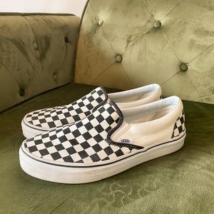 Checkered vans